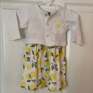Hudson Baby Dress with Cardigan